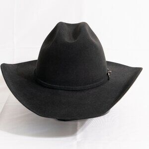 Rodeo King (5X) Beaver - Cowboy Hat - Size 7 1/2 - Color: Black